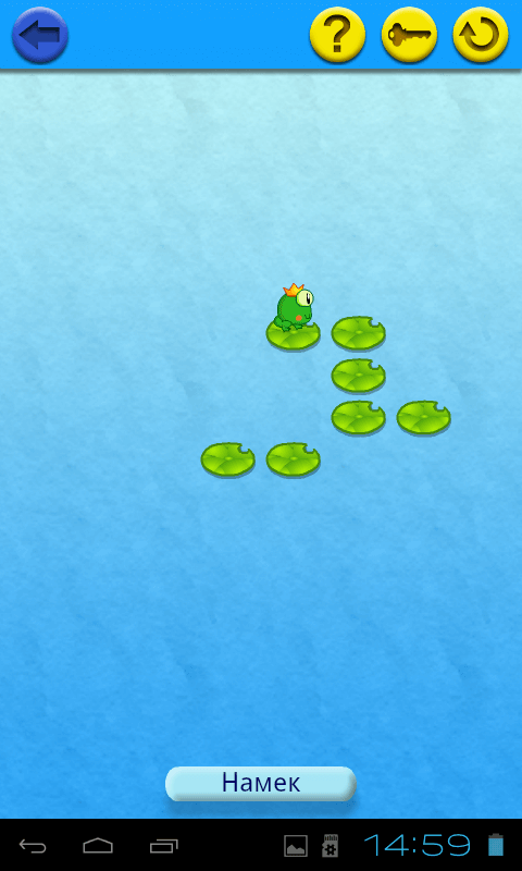 «Логичная лягушка» тренирует пространственное мышление. Фото.