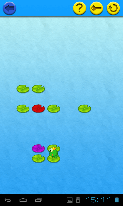 «Логичная лягушка» тренирует пространственное мышление. Фото.