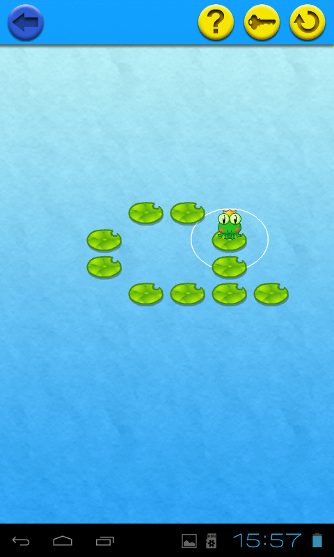 «Логичная лягушка» тренирует пространственное мышление. Фото.