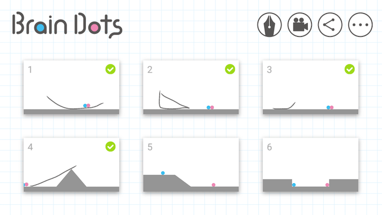 Brain Dots — рисуем правильно. Фото.