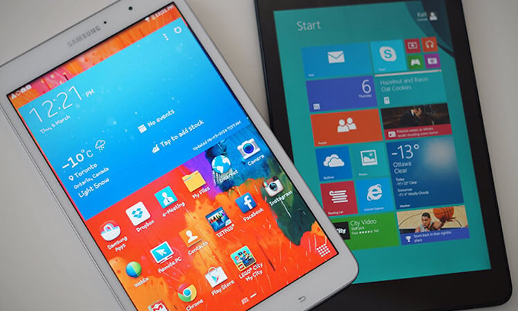 Три причины, по которым лучше купить планшет на Android, а не на Windows. Фото.
