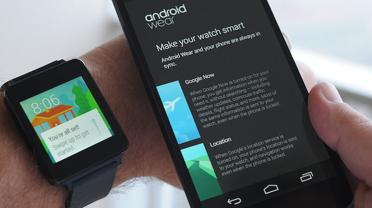 Версия Android Wear 1.3. Что нового? Фото.