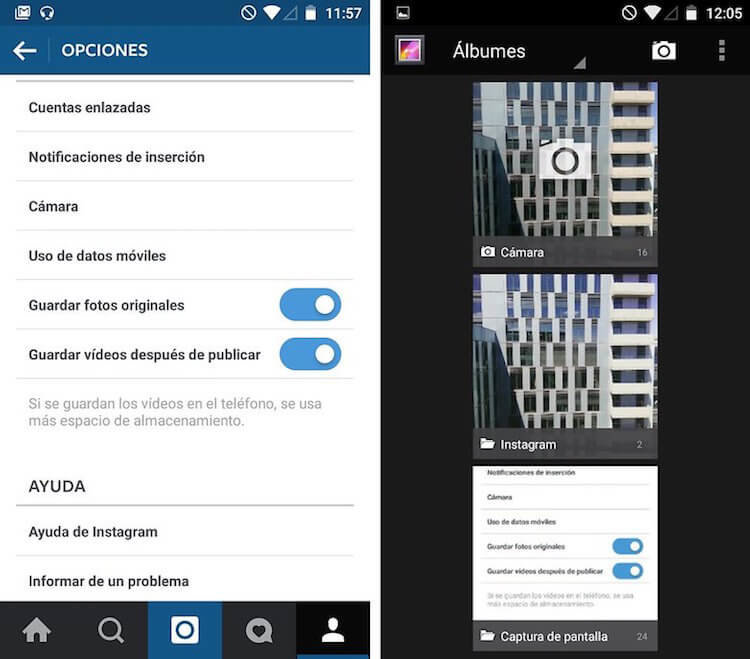 10 приемов по использованию Instagram. 7. Сохраняем копию отредактированных фотографий и видео. Фото.