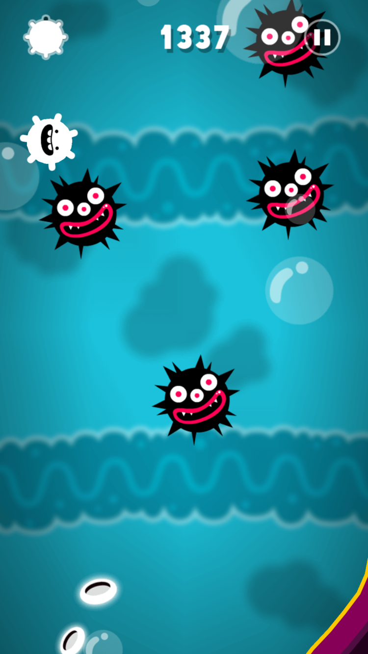 Microtrip — аркадное путешествие микроорганизма. Microtrip — аркадное путешествие микроорганизма. Фото.