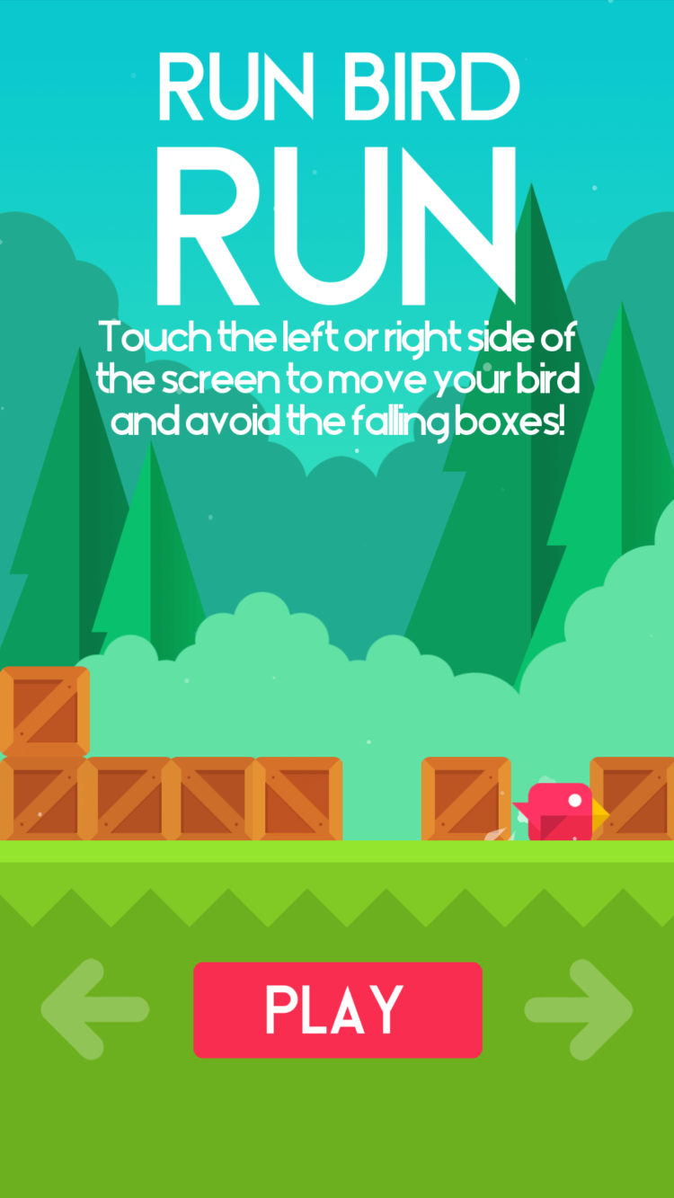 Run Bird Run — убей время, спаси птицу. Фото.