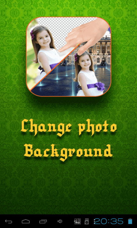 Простой способ сменить фон фото или любого изображения. Фото.