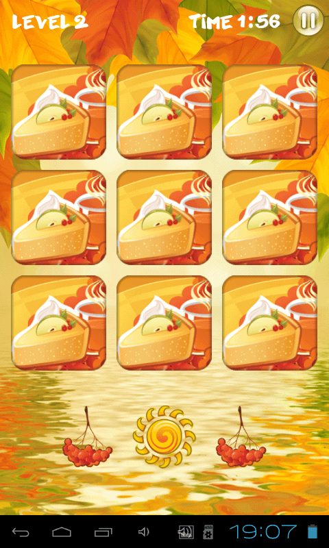 Осенние картинки, развивающие зрительную память ребенка. Фото.