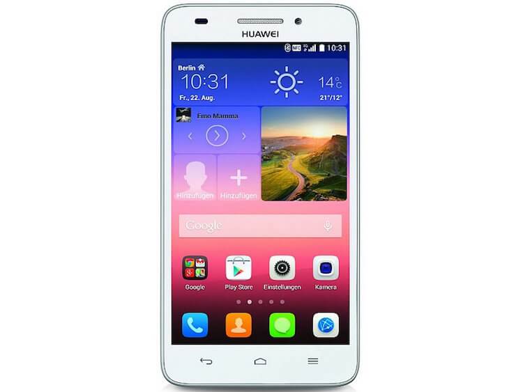 Лучшие бюджетные смартфоны на Android. Huawei Ascend G620s. Фото.