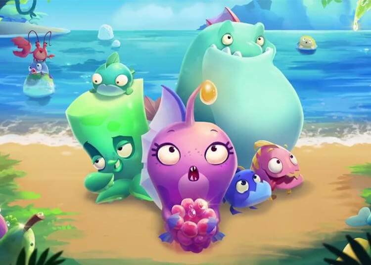 Nibblers — три в ряд от Rovio. Фото.