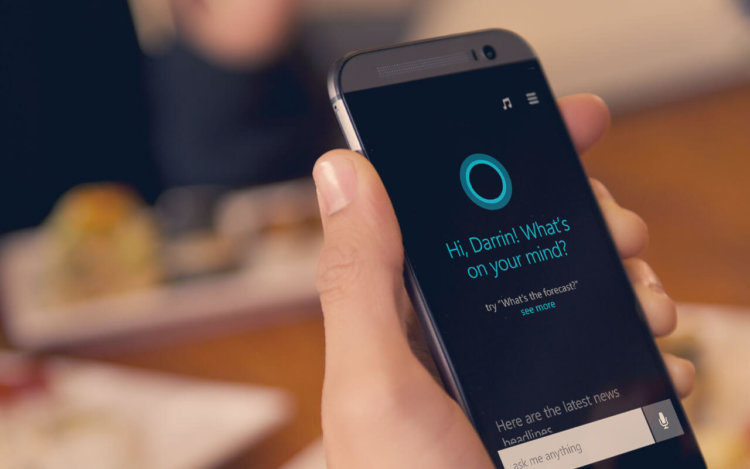 Голосовой ассистент Cortana будет интегрирован в следующую версию Cyanogen. Фото.