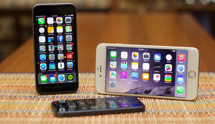 Три пары самых ожидаемых смартфонов конца года. iPhone 6s и iPhone 6s Plus. Фото.