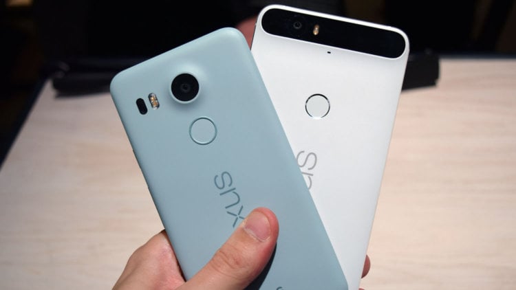 Nexus 5X vs. Nexus 6P: в чем различия? Фото.