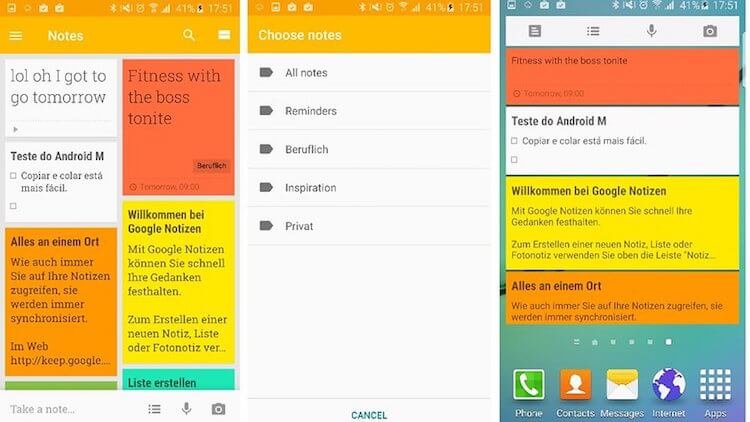 Топ полезных виджетов для Android. Google Keep. Топ полезных виджетов для Android. Google Keep. Фото.
