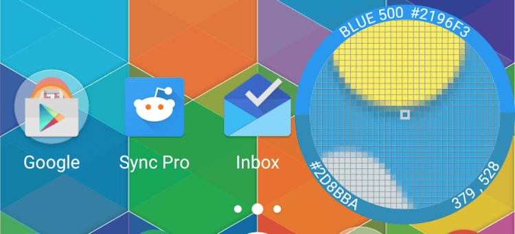 Pixolor поможет узнать цветовой код любого пикселя на экране. Фото.