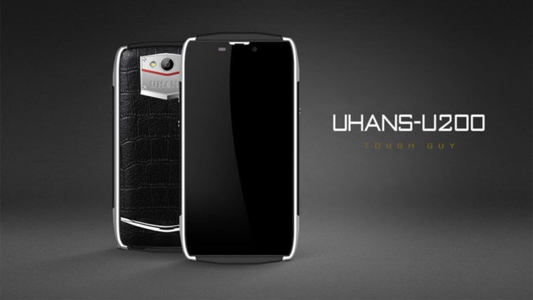 Акция: UHANS U200 — смартфон с премиальным имиджем и доступной ценой. Фото.