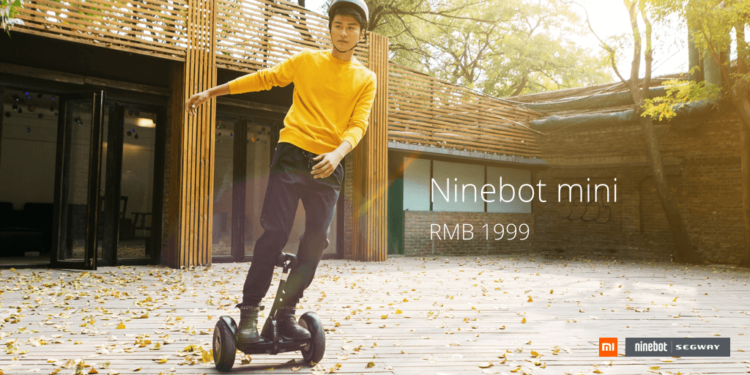 Xiaomi представила Mi TV 3 и гироскутер Ninebot mini. Фото.