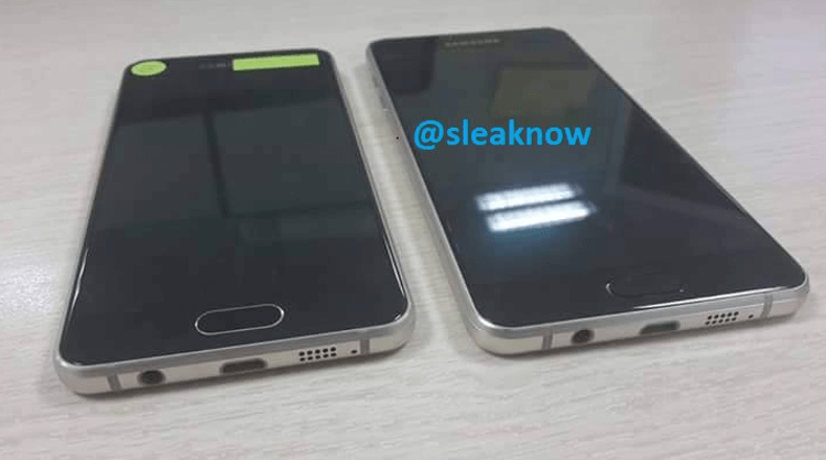 Фото и характеристики якобы Samsung Galaxy A5 и A3 (2015). Фото.