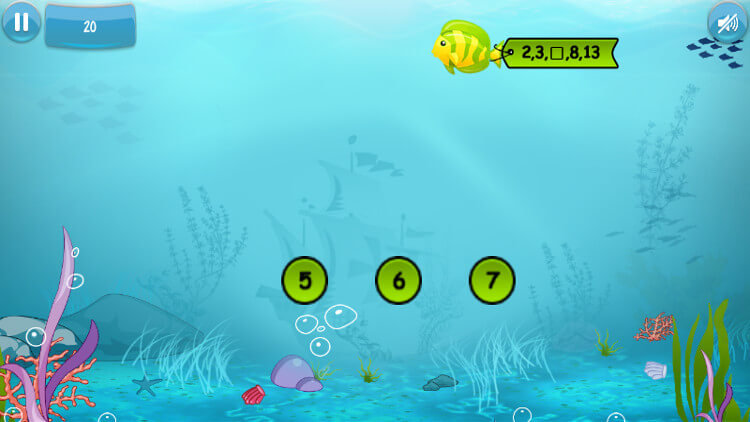 Aqua Logic — какое число «забыла» рыбка? Aqua Logic — какое число «забыла» рыбка? Фото.