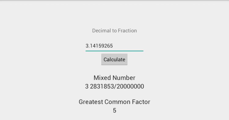 Легкое преобразование десятичной дроби в простую. Легкое преобразование десятичной дроби в простую. Фото.