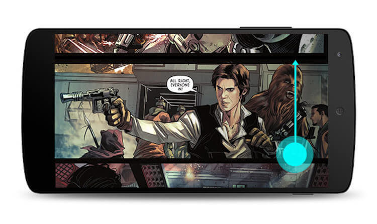 С Google Play Книги теперь намного удобнее читать комиксы. Фото.