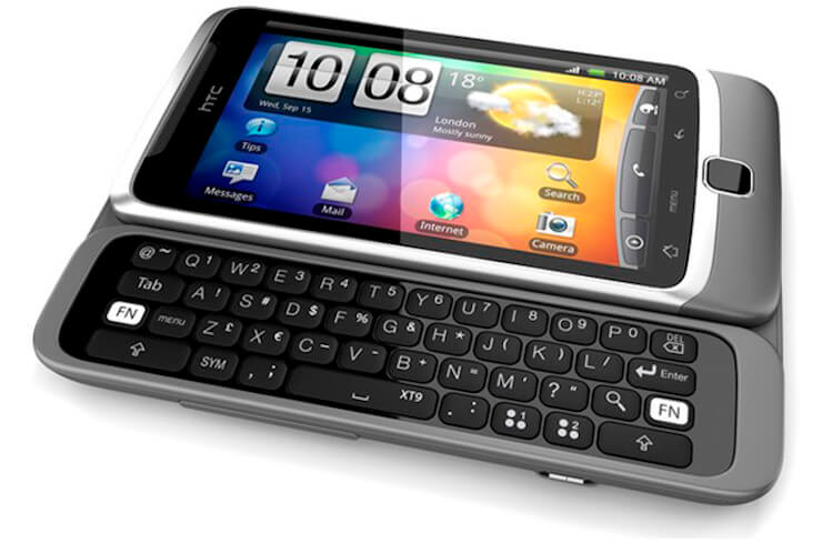Топ-5 устройств от HTC: от прошлого к настоящему. HTC Desire Z. Фото.