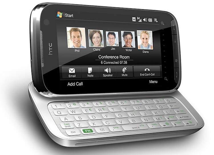 Топ-5 устройств от HTC: от прошлого к настоящему. HTC Touch Pro 2. Фото.