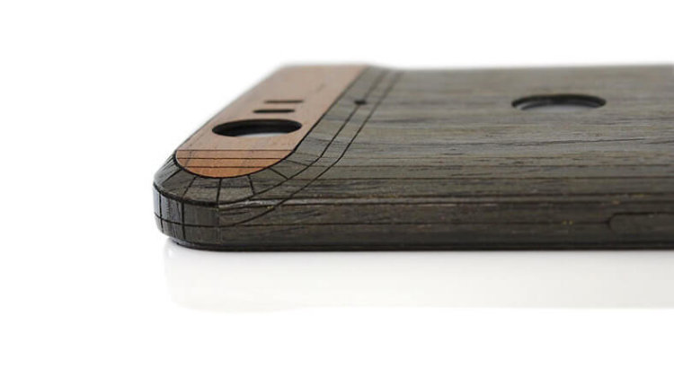 Как выглядит Nexus 6P в деревянном корпусе? Фото.