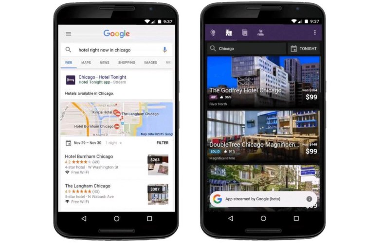 Новости Android, выпуск #44. Google Поиск научился стримить приложения на смартфон. Фото.