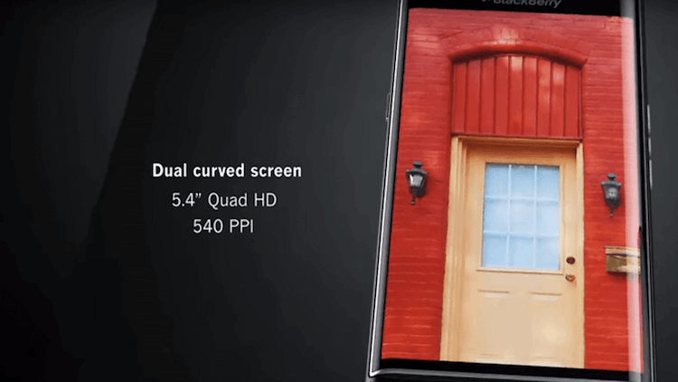 BlackBerry Priv: самое ожидаемое возвращение года. 2. Изогнутый QHD-экран. Фото.