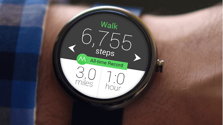 Пять полезных приложений для Android Wear. Runtastic. Пять полезных приложений для Android Wear. Runtastic. Фото.