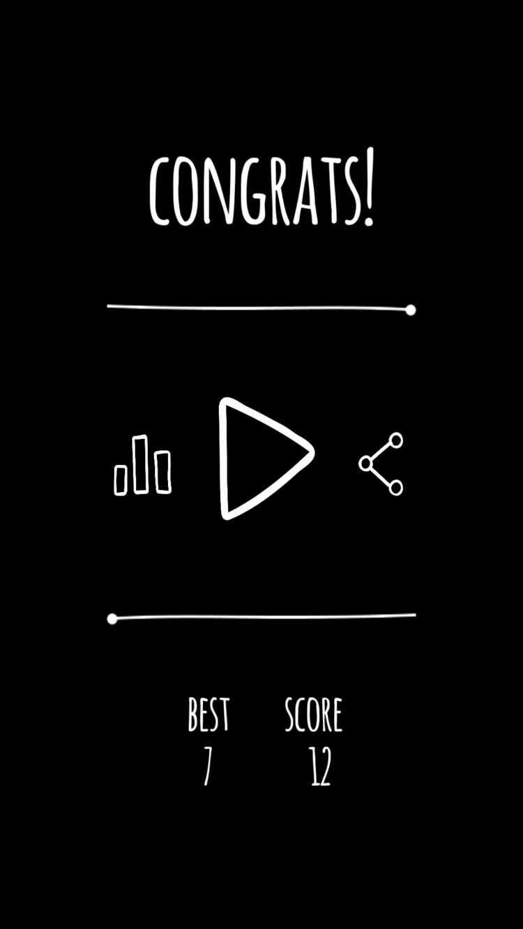 Line — последователь Flappy Bird для AMOLED-экранов. Line — последователь Flappy Bird для AMOLED-экранов. Фото.