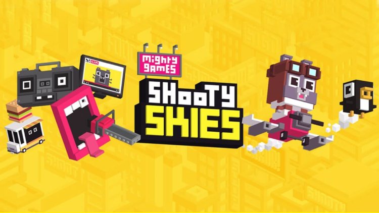 Shooty Skies — новая головокружительная аркада от создателей Crossy Road. Фото.