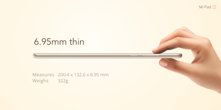 Xiaomi представила Redmi Note 3 и Mi Pad 2. Mi Pad 2. Фото.