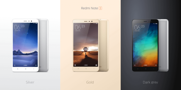 Xiaomi представила Redmi Note 3 и Mi Pad 2. Redmi Note 3. Фото.