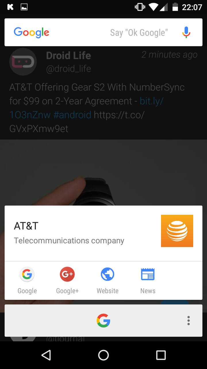 Wileyfox Swift. Часть 3: впечатления от Android 6.0.1 Marshmallow и Now On Tap. Фото.