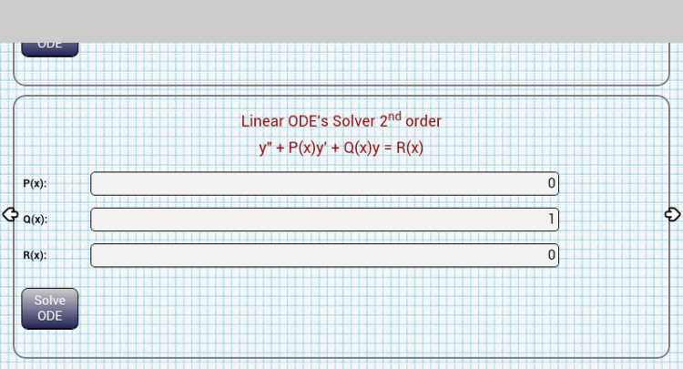 Простой калькулятор интегралов и дифференциальных уравнений. Фото.