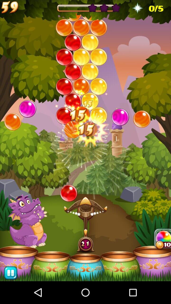 Bubble Blaze — шаровой дракон. Фото.