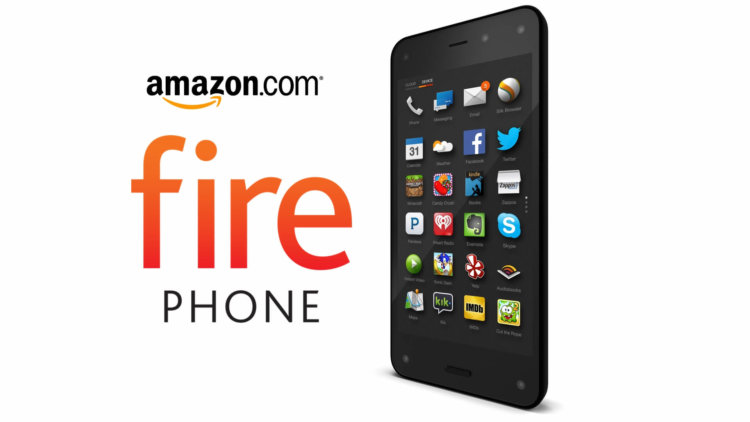 6 самых неудачных устройств на Android. Amazon Fire Phone. Фото.