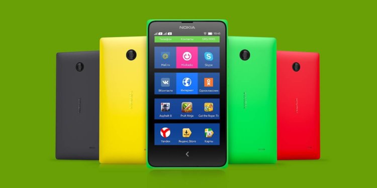 6 самых неудачных устройств на Android. Nokia X. Фото.