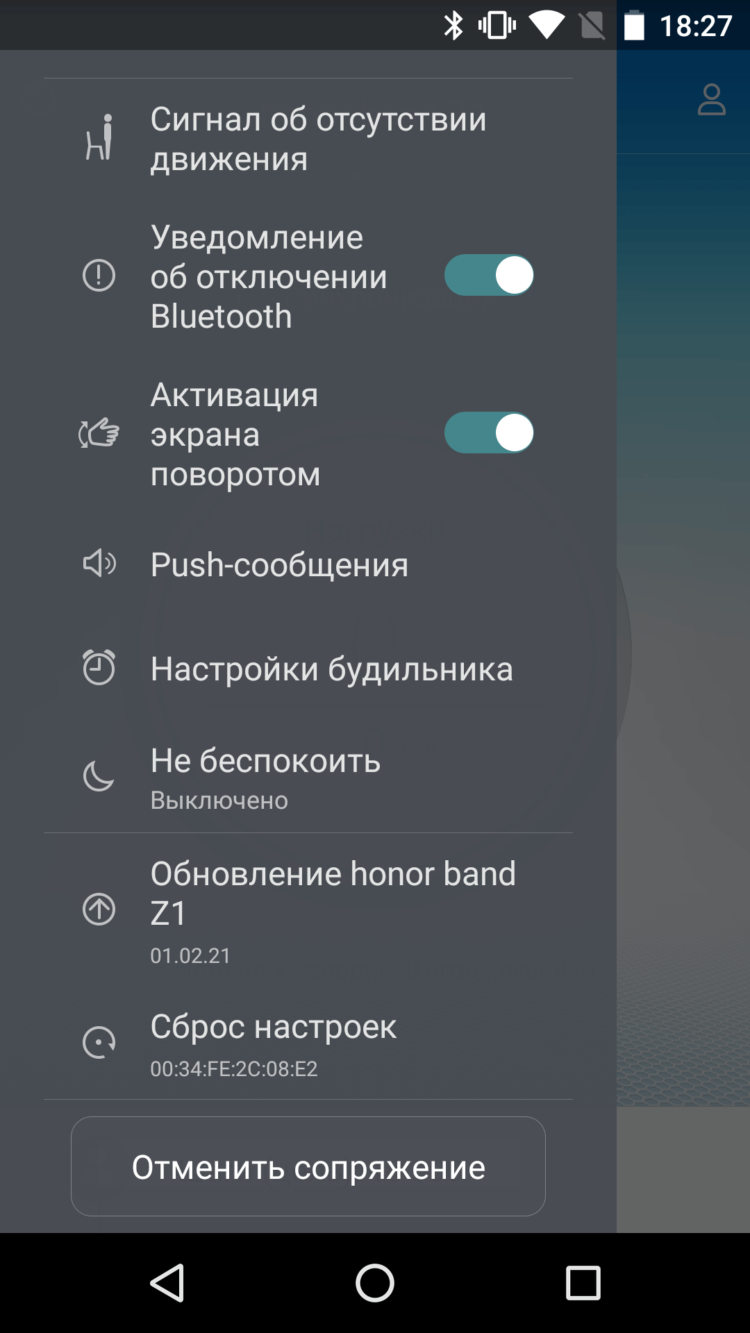 Honor Band: почти умные часы. Фото.