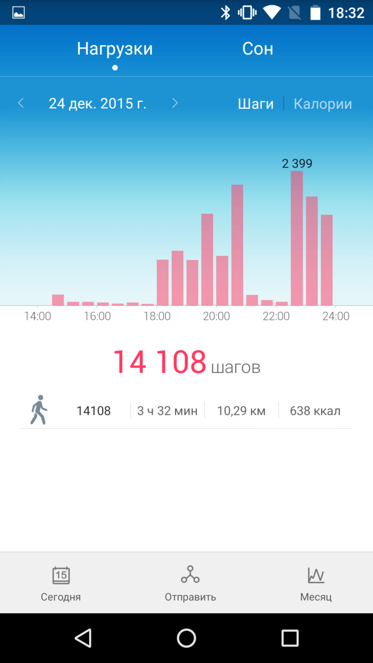 Honor Band: почти умные часы. Фото.