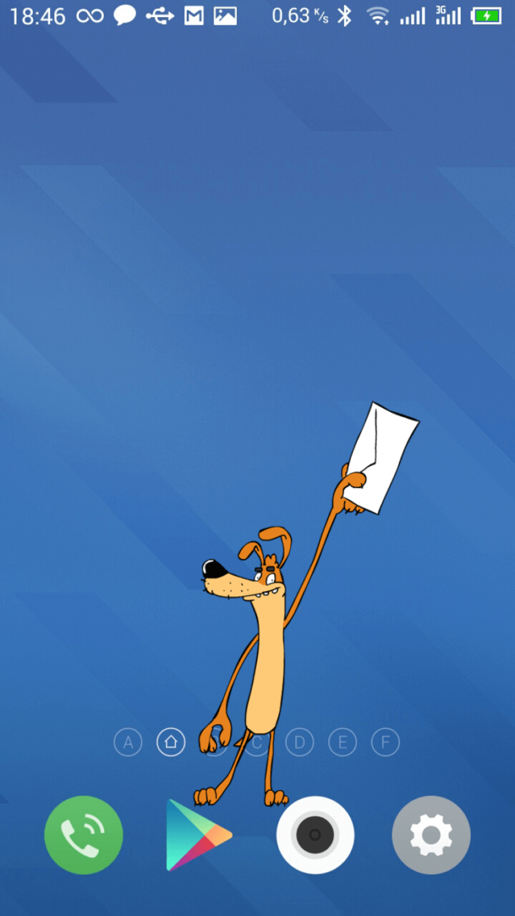 Дог — получаем уведомления по-новому. Фото.