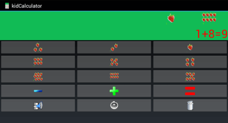 Как научить ребенка пользоваться калькулятором? Фото.