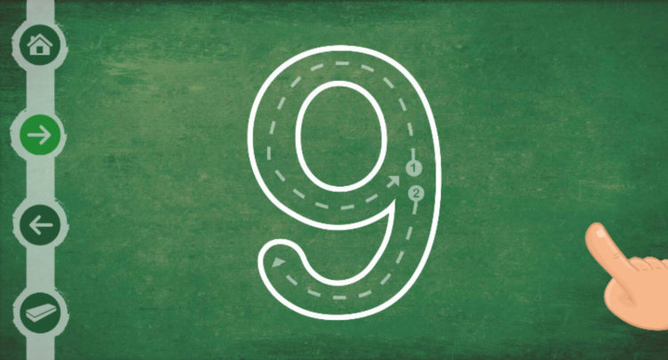 Как Android помогает научить ребенка писать цифры? Как Android помогает научить ребенка писать цифры? Фото.