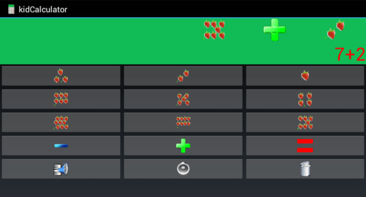 Как научить ребенка пользоваться калькулятором? Фото.