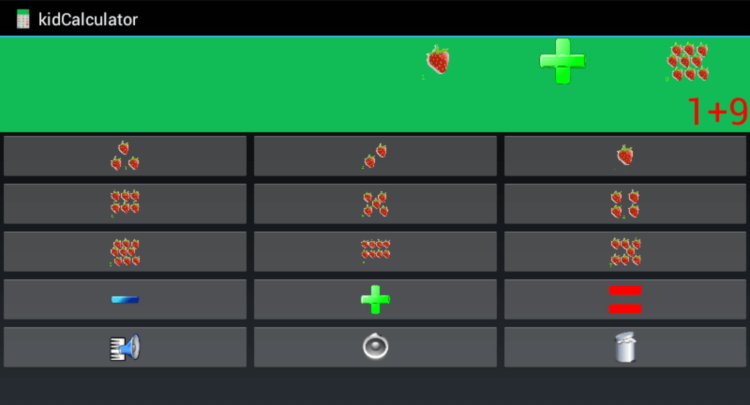 Как научить ребенка пользоваться калькулятором? Фото.