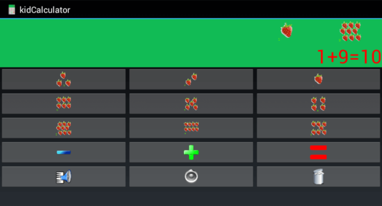 Как научить ребенка пользоваться калькулятором? Фото.