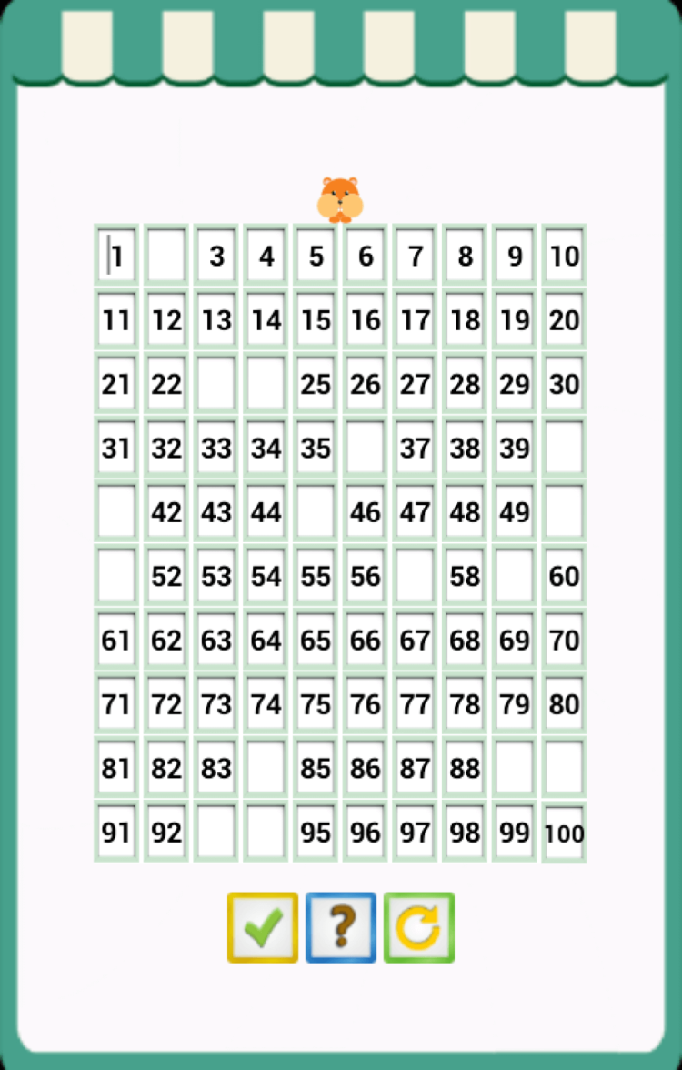 Научить малыша считать до ста — задача для Android проста. Фото.