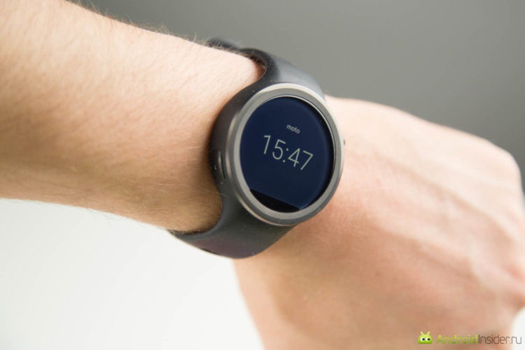 Moto 360 Sport: спортивный мотор. Фото.