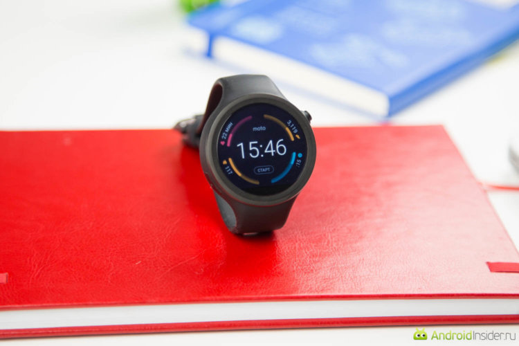 Moto 360 Sport: спортивный мотор. Фото.